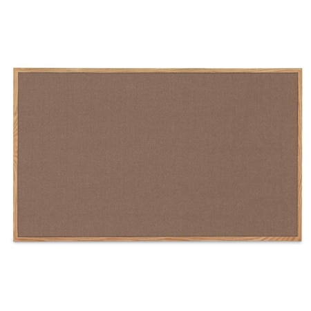 United Visual Products Combo Board, 36"x24", Satin Frame/White Porcelain & Rubber UVDECORK3624-WHTPORC-RUBBER